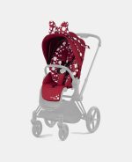 Parte Sport Carucior Priam Design Collaborations Jeremy Scott Petticoat Red Cybex Platinum - imagine 2