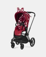 Parte Sport Carucior Priam Design Collaborations Jeremy Scott Petticoat Red Cybex Platinum - imagine 3