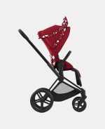 Parte Sport Carucior Priam Design Collaborations Jeremy Scott Petticoat Red Cybex Platinum - imagine 4