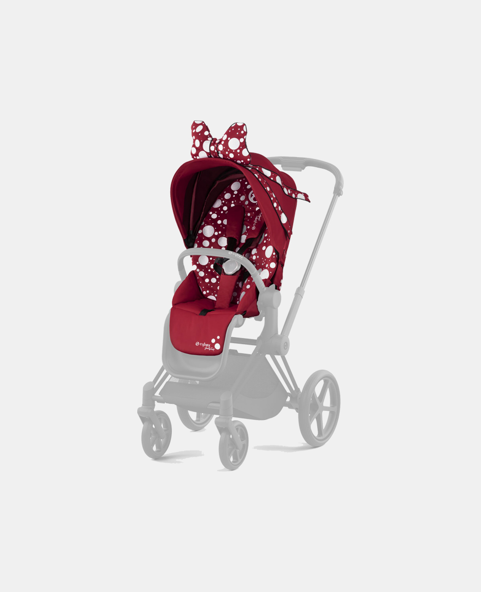 521002717.jpg Parte Sport Carucior Priam Design Collaborations Jeremy Scott Petticoat Red Cybex Platinum - imagine 1