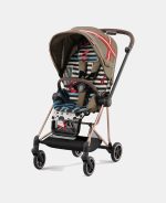 Carucior 2 in 1 Landou MIOS Lux One Love | multicolor + Cadru Carucior pentru Copii Mios Chrome Black + Parte Sport Carucior MIOS One Love | multicolor Cybex Fashion - imagine 4