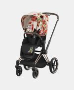 Parte Sport Carucior Priam Fashion Collections Spring Blossom Light Cybex Platinum - imagine 3