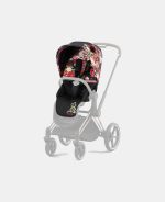 Parte Sport Carucior Priam Fashion Collections Spring Blossom Dark Black Cybex Platinum