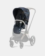 Carucior 2 in 1 Landou Priam Lux pentru căruciorul Priam Fashion Collections Jewels of Nature | dark blue + Cadru Carucior pentru Copii Priam Chrome Black + Parte Sport Carucior Priam Fashion Collections Jewels of Nature Dark Blue Cybex Fashion - imagine 16