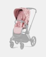 Parte Sport Carucior Priam Fashion Collections Pale Blush Cybex Platinum - imagine 2