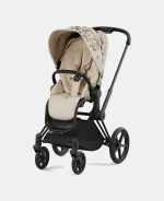 Parte Sport Carucior Priam Fashion Collections Nude Beige Cybex Platinum - imagine 3