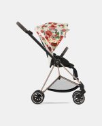 Carucior 2 in 1 Landou MIOS Lux Spring Blossom Light | light beige + Cadru Carucior pentru Copii Mios Chrome Black + Parte Sport Carucior MIOS Spring Blossom Light | light beige Cybex Fashion - imagine 15