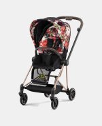 Parte Sport Carucior Mios Spring Blossom Dark | black ** Cybex Platinum - imagine 3