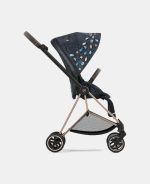 Parte Sport Carucior MIOS Jewels of Nature | Dark Blue + Cadru Carucior pentru Copii Mios Chrome Black Cybex Platinum - imagine 2