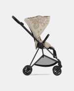 Carucior 2 in 1 Landou MIOS Lux SIMPLY FLOWERS BEIGE | mid beige + Cadru Carucior pentru Copii Mios Chrome Black + Parte Sport Carucior MIOS SIMPLY FLOWERS BEIGE | mid beige Cybex Fashion - imagine 15