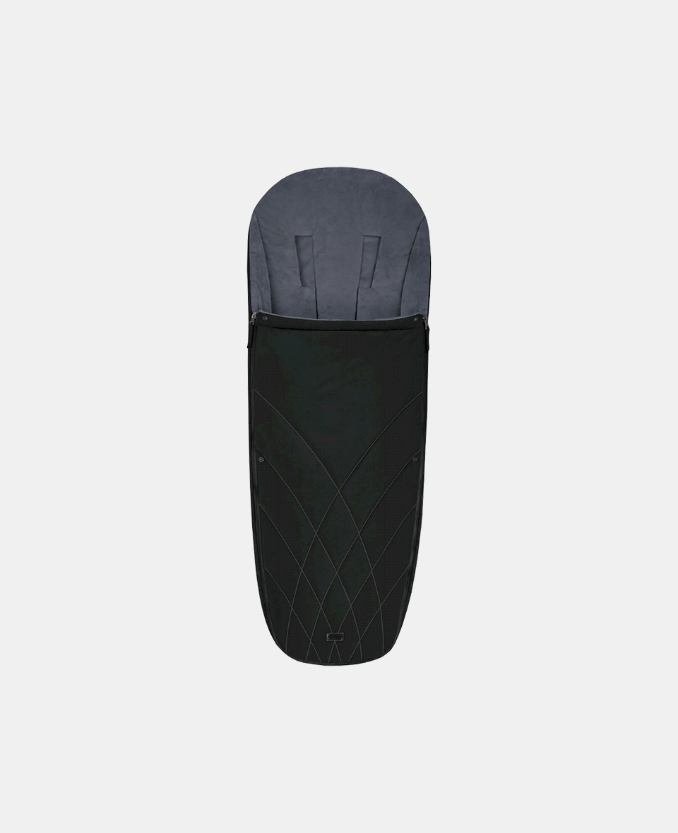 521002930.jpg Cybex Platinum Protecție pentru picioare Deep Black - imagine 1