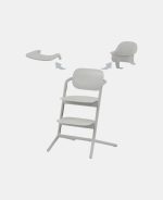 Scaun de masă pentru copii Cybex Gold LEMO Set 3 în 1 BT Suede Grey - imagine 2