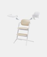 Scaun de masă pentru copii Cybex Gold Lemo set 3 în 1 Sand White - imagine 2