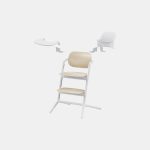Scaun de masă pentru copii Cybex Gold Lemo set 3 în 1 Sand White