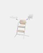 Scaun de masă pentru copii Cybex Gold Lemo set 3 în 1 Sand White