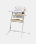 Scaun de masă pentru copii Cybex Gold Lemo set 3 în 1 Sand White - imagine 3