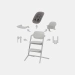 Set LEMO 4 in 1 Suede Grey | mid grey Cybex Gold