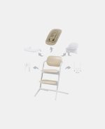 Set LEMO 4 in 1 Sand White | white Cybex Gold