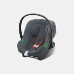 Scoică Auto pentru Copii Aton B2 i-Size Comfort Steel Grey Cybex Silver