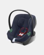 Scoică Auto pentru Copii Aton B2 i-Size Comfort Bay Blue Cybex Silver - imagine 2