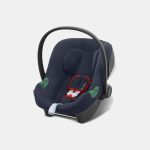 Scoică Auto pentru Copii Aton B2 i-Size Comfort Bay Blue Cybex Silver