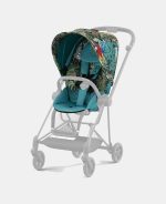 Carucior 2 in 1 Landou MIOS Lux WE THE BEST BLUE | mid turquoise + Cadru Carucior pentru Copii Mios Matt Black + Parte Sport Carucior MIOS WE THE BEST BLUE | mid turquoise Cybex Fashion - imagine 15