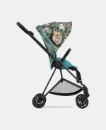Carucior 2 in 1 Landou MIOS Lux WE THE BEST BLUE | mid turquoise + Cadru Carucior pentru Copii Mios Matt Black + Parte Sport Carucior MIOS WE THE BEST BLUE | mid turquoise Cybex Fashion - imagine 16