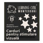 Carduri pentru stimulare vizuală alb - negru (0 - 6 luni) K-TOYZ