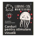 Carduri pentru stimulare vizuală tricolore (6 -12 luni) K-TOYZ