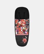 Manșon pentru picioare Spring Blossom Dark | black ** Cybex Platinum - imagine 2
