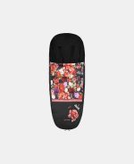 Manșon pentru picioare Spring Blossom Dark | black ** Cybex Platinum