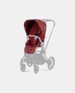 Parte Sport Carucior PRIAM Rosenrot Red | dark red Cybex Platinum