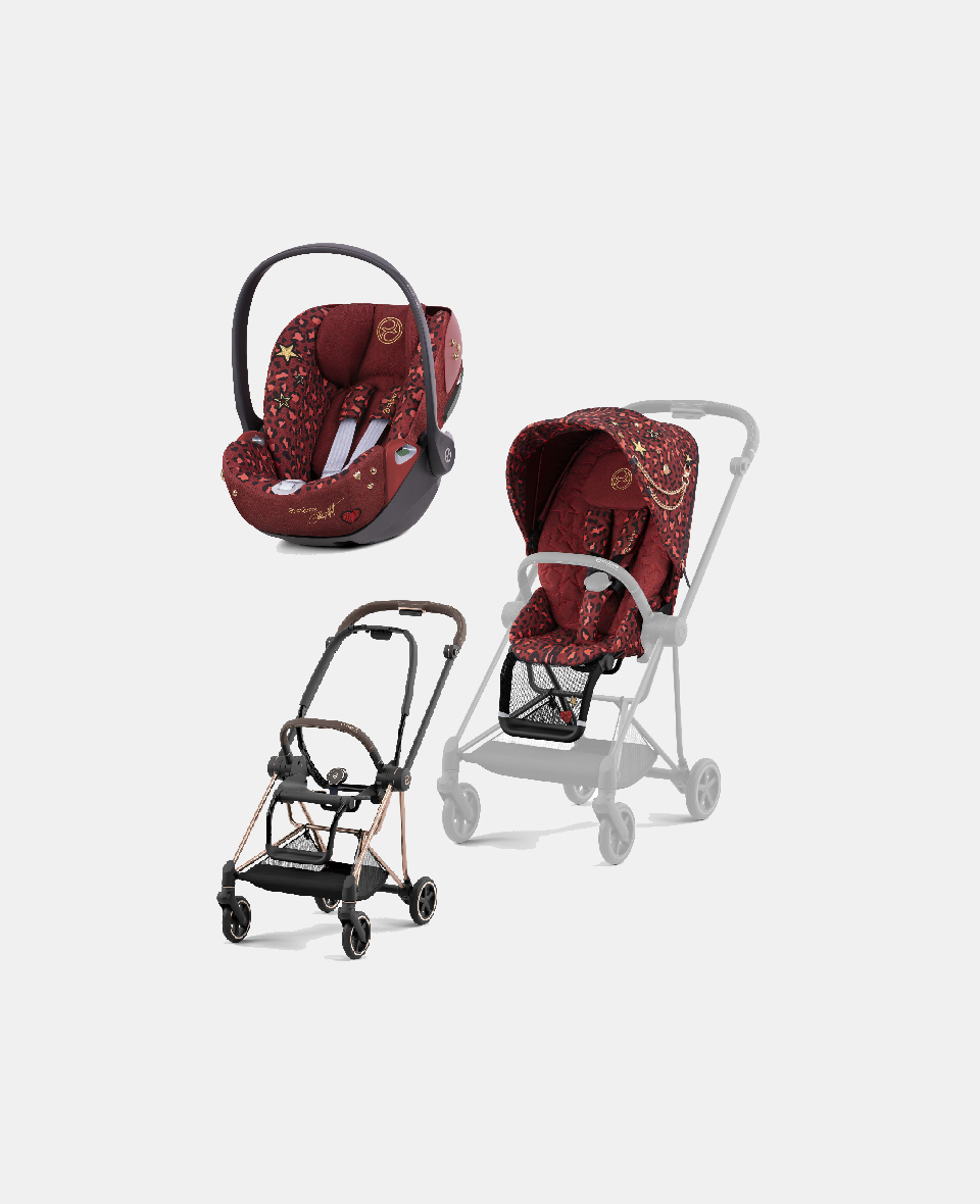 522000367-521002525-523000303.jpg Carucior 2 in 1 Parte Sport Carucior MIOS Rosenrot Red | dark red + Cadru Carucior pentru Copii Mios Rosegold + Scoica Auto CLOUD T I-SIZE Rosenrot Red | dark red Cybex Platinum - imagine 1