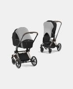 Husa Cybex Platinum impotriva radiatiilor UV Light Grey - imagine 2