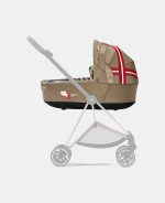 Carucior 2 in 1 Landou MIOS Lux One Love | multicolor + Cadru Carucior pentru Copii Mios Chrome Black + Parte Sport Carucior MIOS One Love | multicolor Cybex Fashion - imagine 14