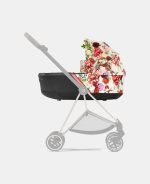 Carucior 2 in 1 Landou MIOS Lux Spring Blossom Light | light beige + Cadru Carucior pentru Copii Mios Chrome Black + Parte Sport Carucior MIOS Spring Blossom Light | light beige Cybex Fashion - imagine 13