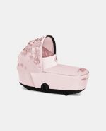 Carucior 2 in 1 Landou MIOS Lux SIMPLY FLOWERS PINK | light pink + Cadru Carucior pentru Copii Mios Rosegold + Scoica Auto CLOUD T I-SIZE SIMPLY FLOWERS PINK | light pink Cybex Platinum - imagine 10