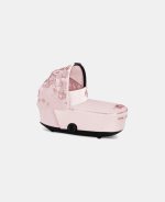Carucior 2 in 1 Landou MIOS Lux SIMPLY FLOWERS PINK | light pink + Cadru Carucior pentru Copii Mios Chrome Black + Parte Sport Carucior MIOS SIMPLY FLOWERS PINK | light pink Cybex Fashion - imagine 12