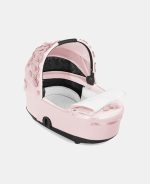 Carucior 2 in 1 Landou MIOS Lux SIMPLY FLOWERS PINK | light pink + Cadru Carucior pentru Copii Mios Chrome Black + Parte Sport Carucior MIOS SIMPLY FLOWERS PINK | light pink Cybex Fashion - imagine 13