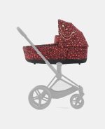 Landou PRIAM Lux Rosenrot Red | dark red Cybex Platinum - imagine 6