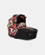 Landou Priam Lux pentru căruciorul Priam Fashion Collections Spring Blossom Dark Negru Cybex Platinum - imagine 2