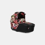 Landou Priam Lux pentru căruciorul Priam Fashion Collections Spring Blossom Dark Negru Cybex Platinum