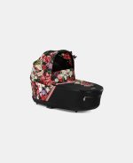 Landou Priam Lux pentru căruciorul Priam Fashion Collections Spring Blossom Dark Negru Cybex Platinum