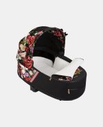 Landou Priam Lux pentru căruciorul Priam Fashion Collections Spring Blossom Dark Negru Cybex Platinum - imagine 3