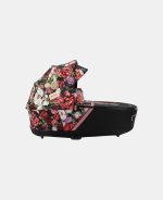 Landou Priam Lux pentru căruciorul Priam Fashion Collections Spring Blossom Dark Negru Cybex Platinum - imagine 4