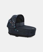 Carucior 2 in 1 Landou Priam Lux pentru căruciorul Priam Fashion Collections Jewels of Nature | dark blue + Cadru Carucior pentru Copii Priam Chrome Black + Parte Sport Carucior Priam Fashion Collections Jewels of Nature Dark Blue Cybex Fashion - imagine 12