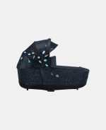 Carucior 2 in 1 Landou Priam Lux pentru căruciorul Priam Fashion Collections Jewels of Nature | dark blue + Cadru Carucior pentru Copii Priam Chrome Black + Parte Sport Carucior Priam Fashion Collections Jewels of Nature Dark Blue Cybex Fashion - imagine 14