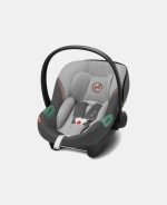 Scoică Auto pentru Copii Aton S2 i-Size Lava Grey Cybex Gold