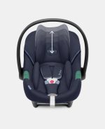 Scoică Auto pentru Copii Aton S2 i-Size Ocean Blue Cybex Gold - imagine 12