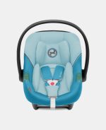 Scoică Auto pentru Copii Aton S2 i-Size Beach Blue Turquoise Cybex Gold - imagine 3